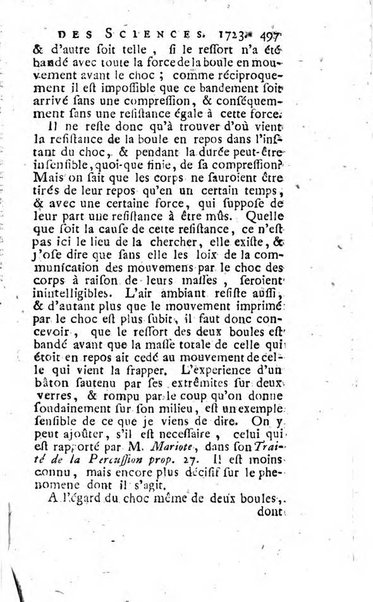 Histoire de l'Académie royale des sciences avec les Mémoires de mathematique & de physique, pour la même année, tires des registres de cette Académie.