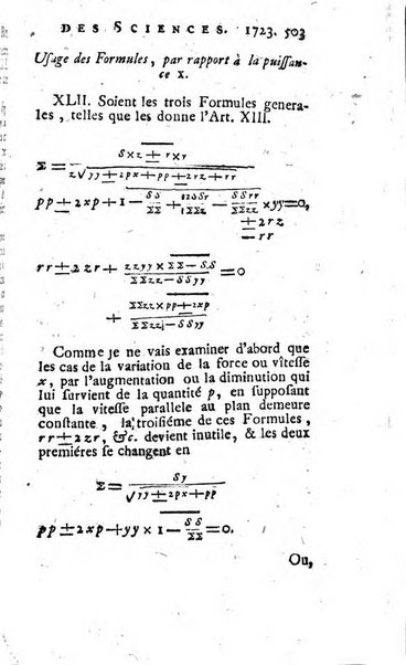 Histoire de l'Académie royale des sciences avec les Mémoires de mathematique & de physique, pour la même année, tires des registres de cette Académie.