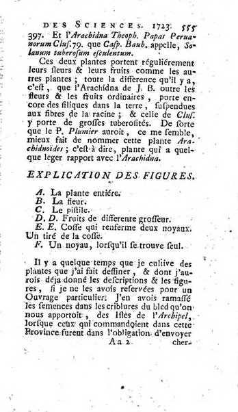 Histoire de l'Académie royale des sciences avec les Mémoires de mathematique & de physique, pour la même année, tires des registres de cette Académie.