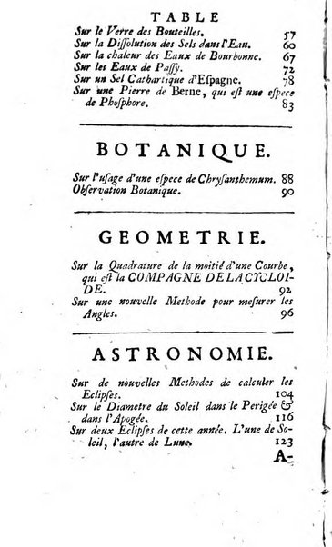 Histoire de l'Académie royale des sciences avec les Mémoires de mathematique & de physique, pour la même année, tires des registres de cette Académie.