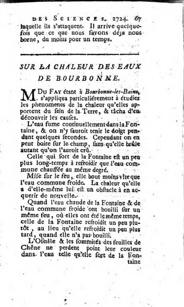 Histoire de l'Académie royale des sciences avec les Mémoires de mathematique & de physique, pour la même année, tires des registres de cette Académie.