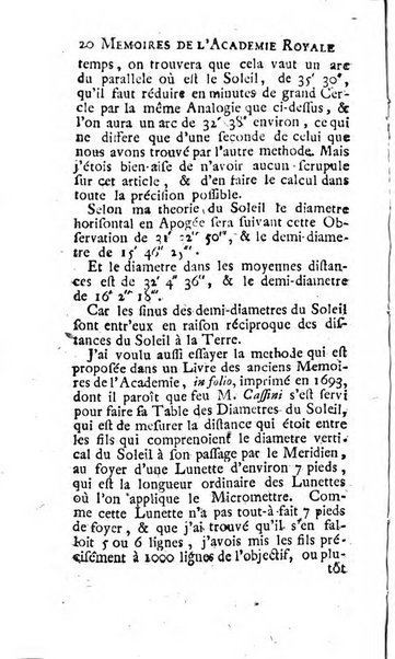 Histoire de l'Académie royale des sciences avec les Mémoires de mathematique & de physique, pour la même année, tires des registres de cette Académie.