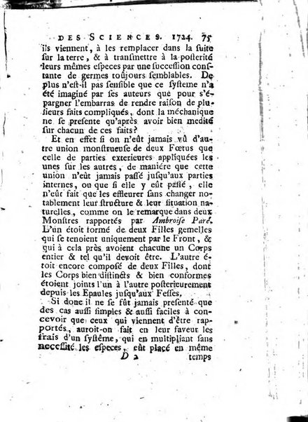 Histoire de l'Académie royale des sciences avec les Mémoires de mathematique & de physique, pour la même année, tires des registres de cette Académie.