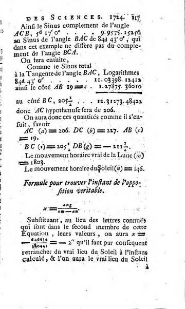 Histoire de l'Académie royale des sciences avec les Mémoires de mathematique & de physique, pour la même année, tires des registres de cette Académie.