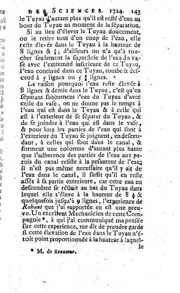 Histoire de l'Académie royale des sciences avec les Mémoires de mathematique & de physique, pour la même année, tires des registres de cette Académie.