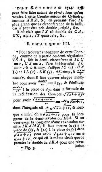 Histoire de l'Académie royale des sciences avec les Mémoires de mathematique & de physique, pour la même année, tires des registres de cette Académie.