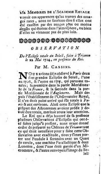 Histoire de l'Académie royale des sciences avec les Mémoires de mathematique & de physique, pour la même année, tires des registres de cette Académie.