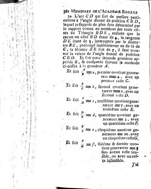 Histoire de l'Académie royale des sciences avec les Mémoires de mathematique & de physique, pour la même année, tires des registres de cette Académie.