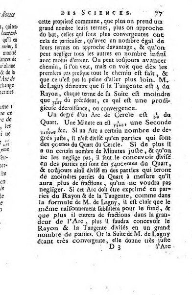 Histoire de l'Académie royale des sciences avec les Mémoires de mathematique & de physique, pour la même année, tires des registres de cette Académie.