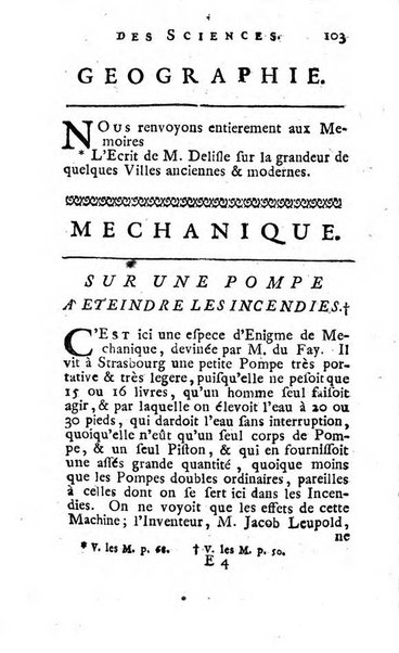 Histoire de l'Académie royale des sciences avec les Mémoires de mathematique & de physique, pour la même année, tires des registres de cette Académie.