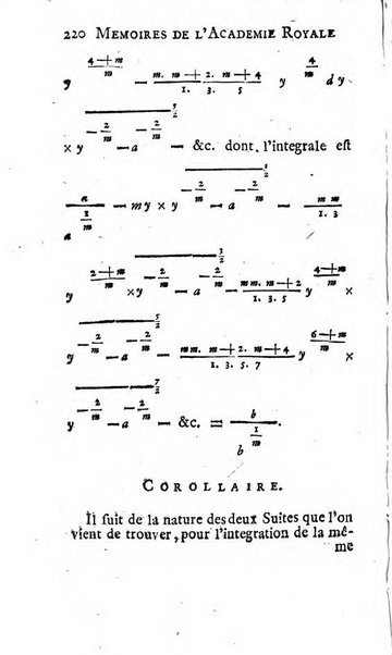 Histoire de l'Académie royale des sciences avec les Mémoires de mathematique & de physique, pour la même année, tires des registres de cette Académie.