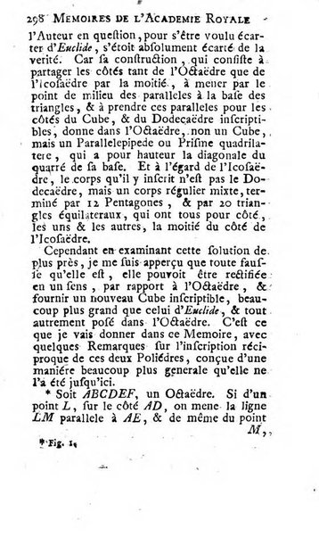 Histoire de l'Académie royale des sciences avec les Mémoires de mathematique & de physique, pour la même année, tires des registres de cette Académie.