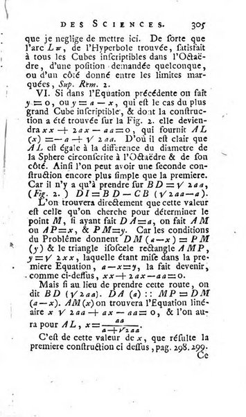 Histoire de l'Académie royale des sciences avec les Mémoires de mathematique & de physique, pour la même année, tires des registres de cette Académie.