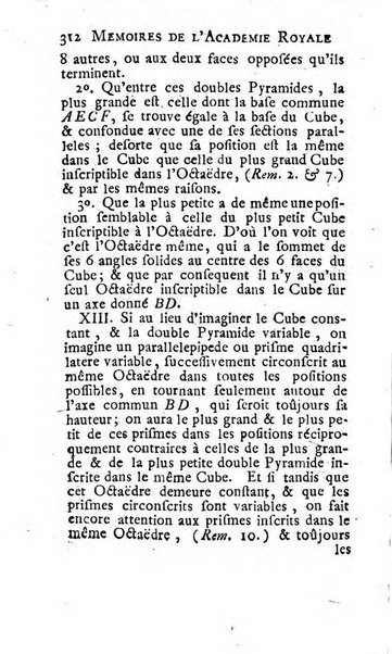 Histoire de l'Académie royale des sciences avec les Mémoires de mathematique & de physique, pour la même année, tires des registres de cette Académie.