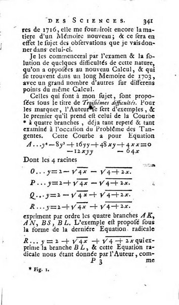 Histoire de l'Académie royale des sciences avec les Mémoires de mathematique & de physique, pour la même année, tires des registres de cette Académie.