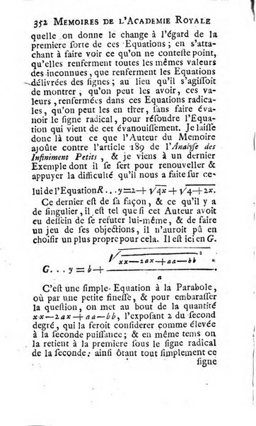 Histoire de l'Académie royale des sciences avec les Mémoires de mathematique & de physique, pour la même année, tires des registres de cette Académie.