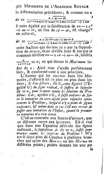 Histoire de l'Académie royale des sciences avec les Mémoires de mathematique & de physique, pour la même année, tires des registres de cette Académie.