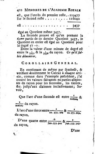 Histoire de l'Académie royale des sciences avec les Mémoires de mathematique & de physique, pour la même année, tires des registres de cette Académie.