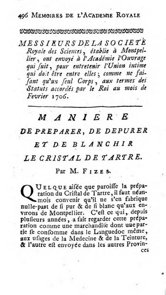 Histoire de l'Académie royale des sciences avec les Mémoires de mathematique & de physique, pour la même année, tires des registres de cette Académie.