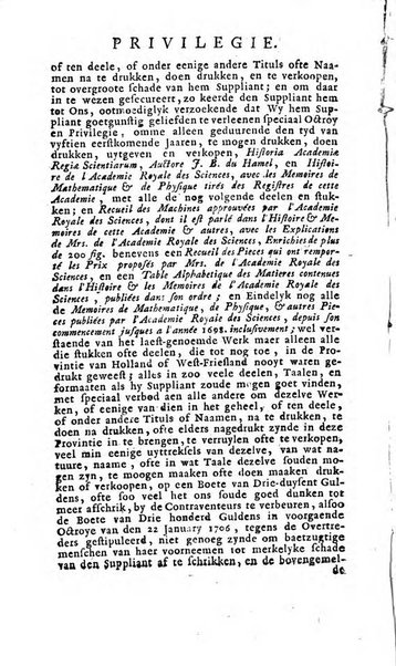 Histoire de l'Académie royale des sciences avec les Mémoires de mathematique & de physique, pour la même année, tires des registres de cette Académie.