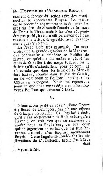 Histoire de l'Académie royale des sciences avec les Mémoires de mathematique & de physique, pour la même année, tires des registres de cette Académie.