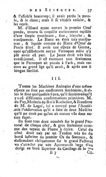 Histoire de l'Académie royale des sciences avec les Mémoires de mathematique & de physique, pour la même année, tires des registres de cette Académie.