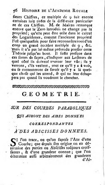 Histoire de l'Académie royale des sciences avec les Mémoires de mathematique & de physique, pour la même année, tires des registres de cette Académie.