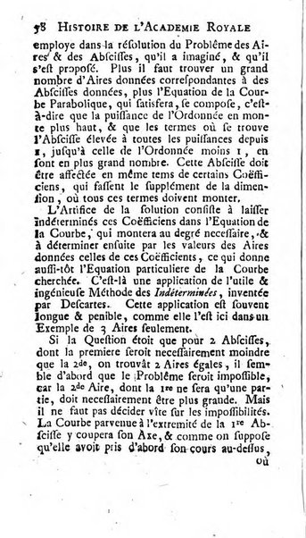 Histoire de l'Académie royale des sciences avec les Mémoires de mathematique & de physique, pour la même année, tires des registres de cette Académie.