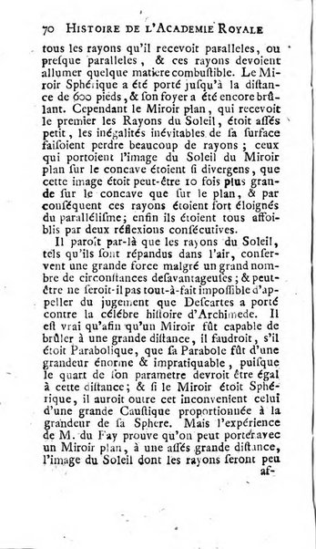 Histoire de l'Académie royale des sciences avec les Mémoires de mathematique & de physique, pour la même année, tires des registres de cette Académie.