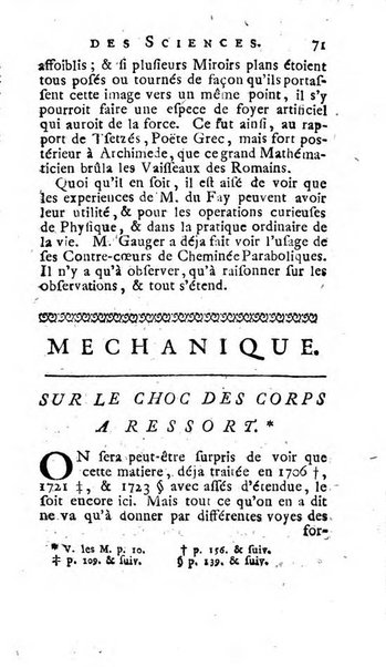 Histoire de l'Académie royale des sciences avec les Mémoires de mathematique & de physique, pour la même année, tires des registres de cette Académie.