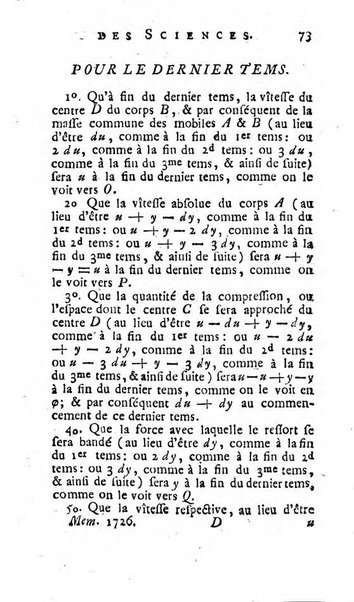 Histoire de l'Académie royale des sciences avec les Mémoires de mathematique & de physique, pour la même année, tires des registres de cette Académie.