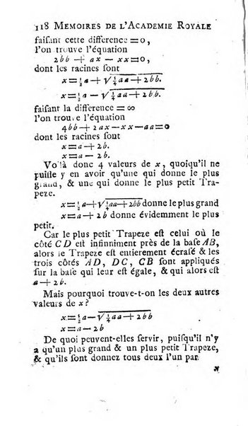 Histoire de l'Académie royale des sciences avec les Mémoires de mathematique & de physique, pour la même année, tires des registres de cette Académie.