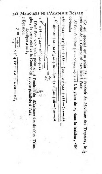 Histoire de l'Académie royale des sciences avec les Mémoires de mathematique & de physique, pour la même année, tires des registres de cette Académie.