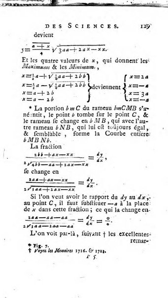 Histoire de l'Académie royale des sciences avec les Mémoires de mathematique & de physique, pour la même année, tires des registres de cette Académie.