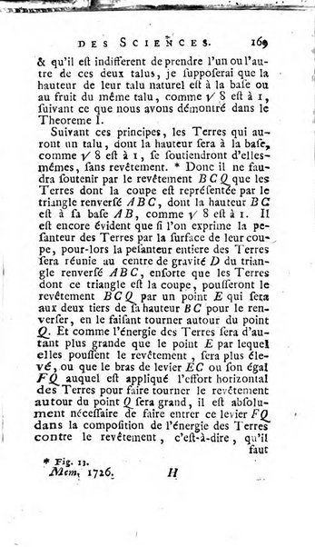 Histoire de l'Académie royale des sciences avec les Mémoires de mathematique & de physique, pour la même année, tires des registres de cette Académie.