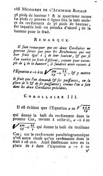 Histoire de l'Académie royale des sciences avec les Mémoires de mathematique & de physique, pour la même année, tires des registres de cette Académie.