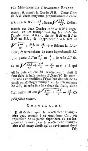 Histoire de l'Académie royale des sciences avec les Mémoires de mathematique & de physique, pour la même année, tires des registres de cette Académie.