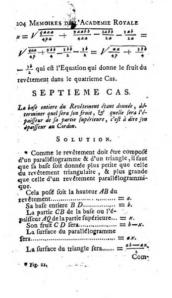 Histoire de l'Académie royale des sciences avec les Mémoires de mathematique & de physique, pour la même année, tires des registres de cette Académie.