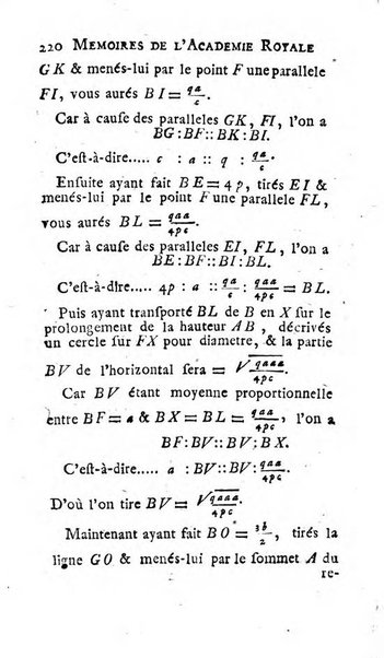 Histoire de l'Académie royale des sciences avec les Mémoires de mathematique & de physique, pour la même année, tires des registres de cette Académie.