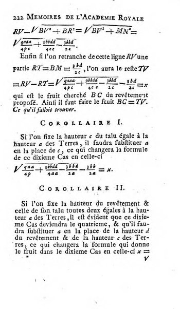 Histoire de l'Académie royale des sciences avec les Mémoires de mathematique & de physique, pour la même année, tires des registres de cette Académie.