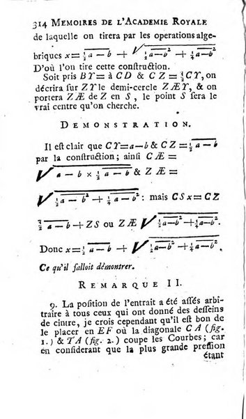 Histoire de l'Académie royale des sciences avec les Mémoires de mathematique & de physique, pour la même année, tires des registres de cette Académie.