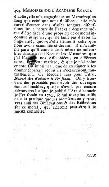 Histoire de l'Académie royale des sciences avec les Mémoires de mathematique & de physique, pour la même année, tires des registres de cette Académie.