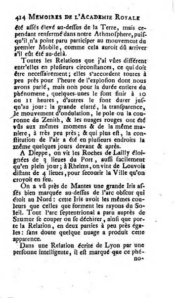 Histoire de l'Académie royale des sciences avec les Mémoires de mathematique & de physique, pour la même année, tires des registres de cette Académie.