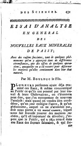 Histoire de l'Académie royale des sciences avec les Mémoires de mathematique & de physique, pour la même année, tires des registres de cette Académie.