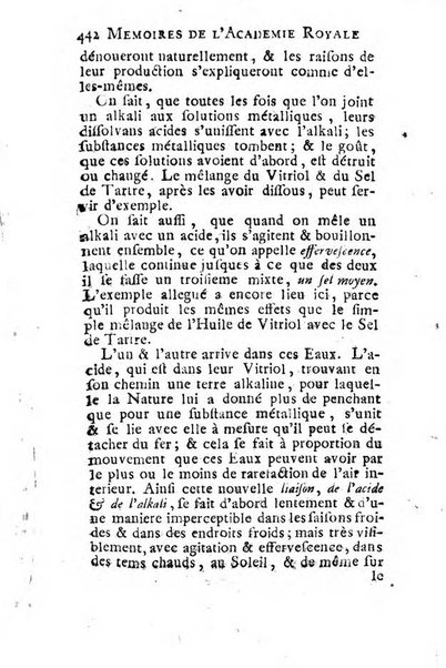 Histoire de l'Académie royale des sciences avec les Mémoires de mathematique & de physique, pour la même année, tires des registres de cette Académie.