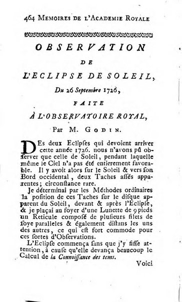 Histoire de l'Académie royale des sciences avec les Mémoires de mathematique & de physique, pour la même année, tires des registres de cette Académie.