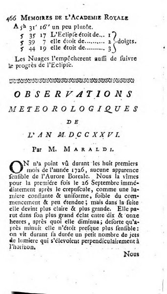 Histoire de l'Académie royale des sciences avec les Mémoires de mathematique & de physique, pour la même année, tires des registres de cette Académie.