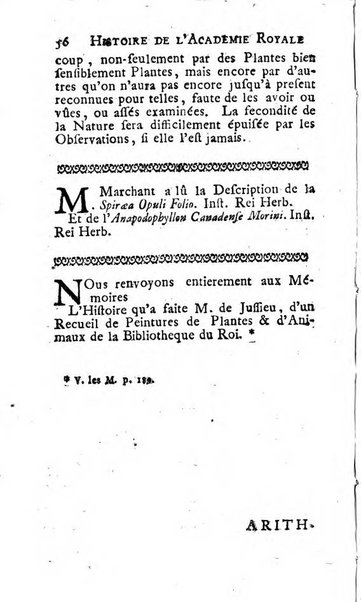 Histoire de l'Académie royale des sciences avec les Mémoires de mathematique & de physique, pour la même année, tires des registres de cette Académie.