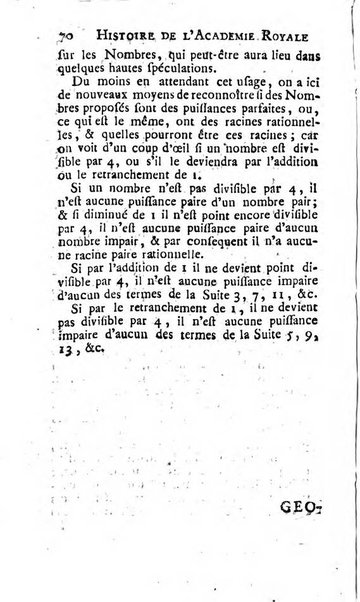 Histoire de l'Académie royale des sciences avec les Mémoires de mathematique & de physique, pour la même année, tires des registres de cette Académie.