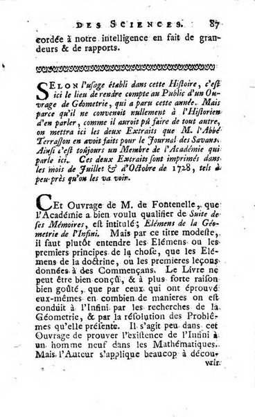 Histoire de l'Académie royale des sciences avec les Mémoires de mathematique & de physique, pour la même année, tires des registres de cette Académie.